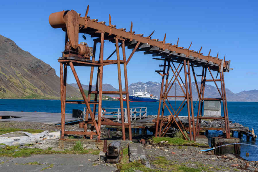 21 - Islas Georgias del Sur - Grytviken - estación ballenera abandonada